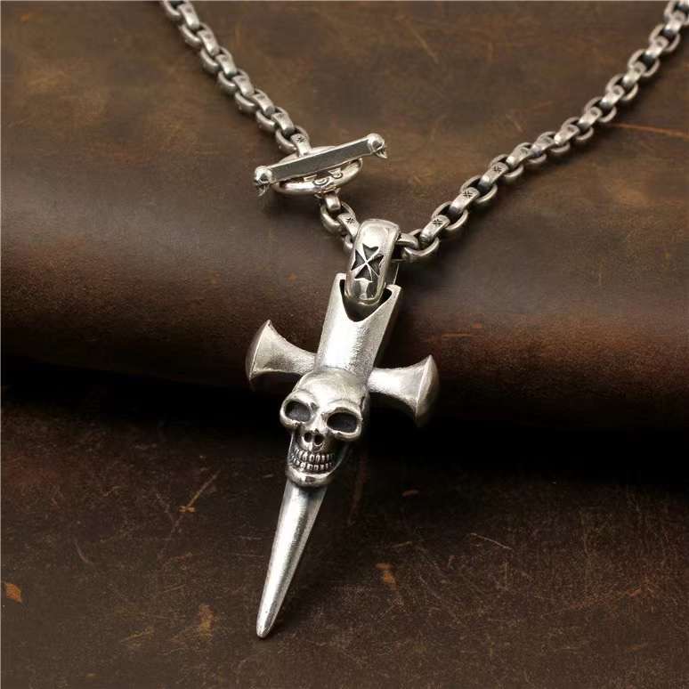 Chrome Hearts Cross Ring - Gothic 925 Sterling Silver Jewelry | David Studio