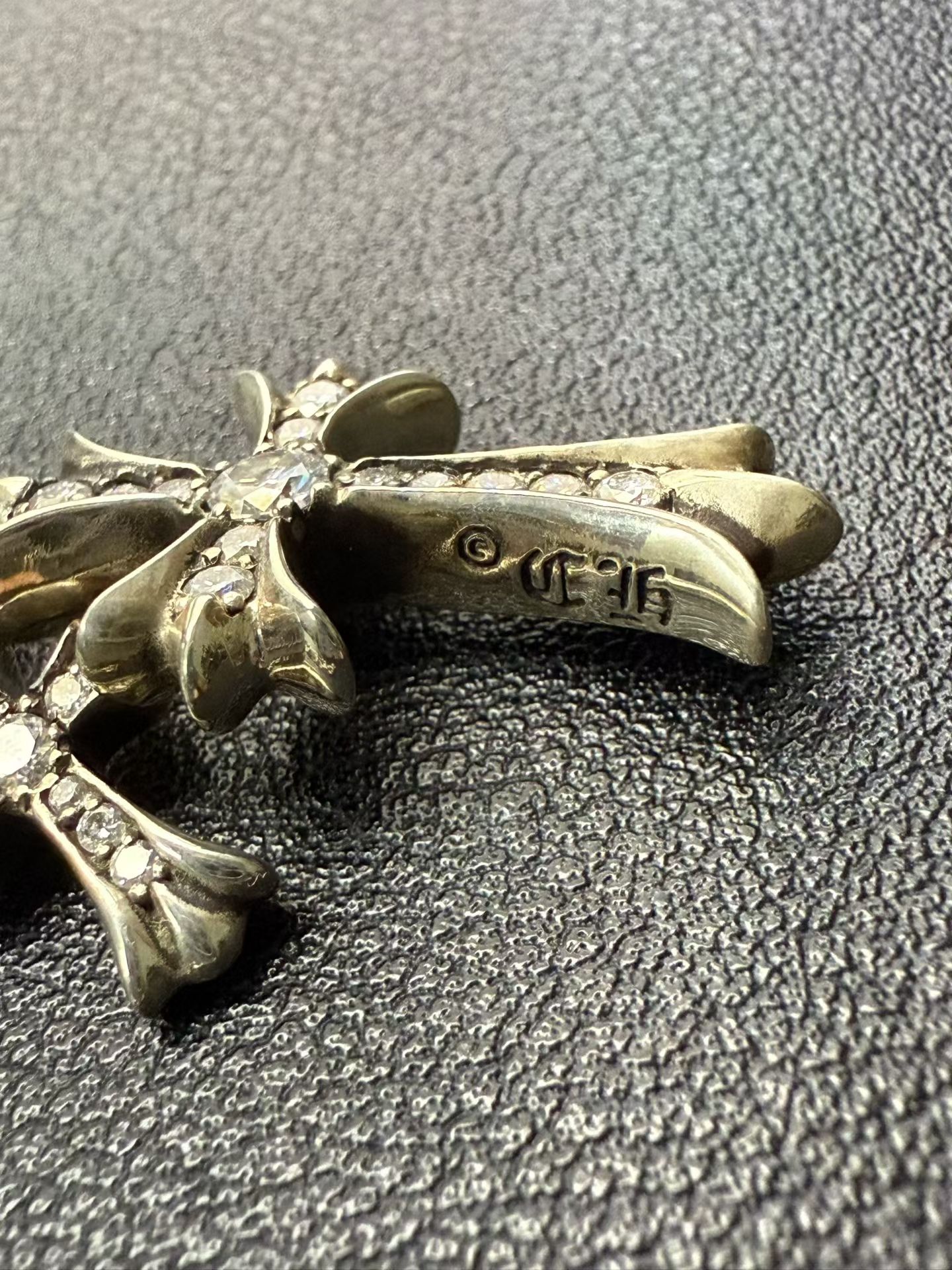 Chrome Hearts Cross Ring - Gothic 925 Sterling Silver Jewelry | David Studio