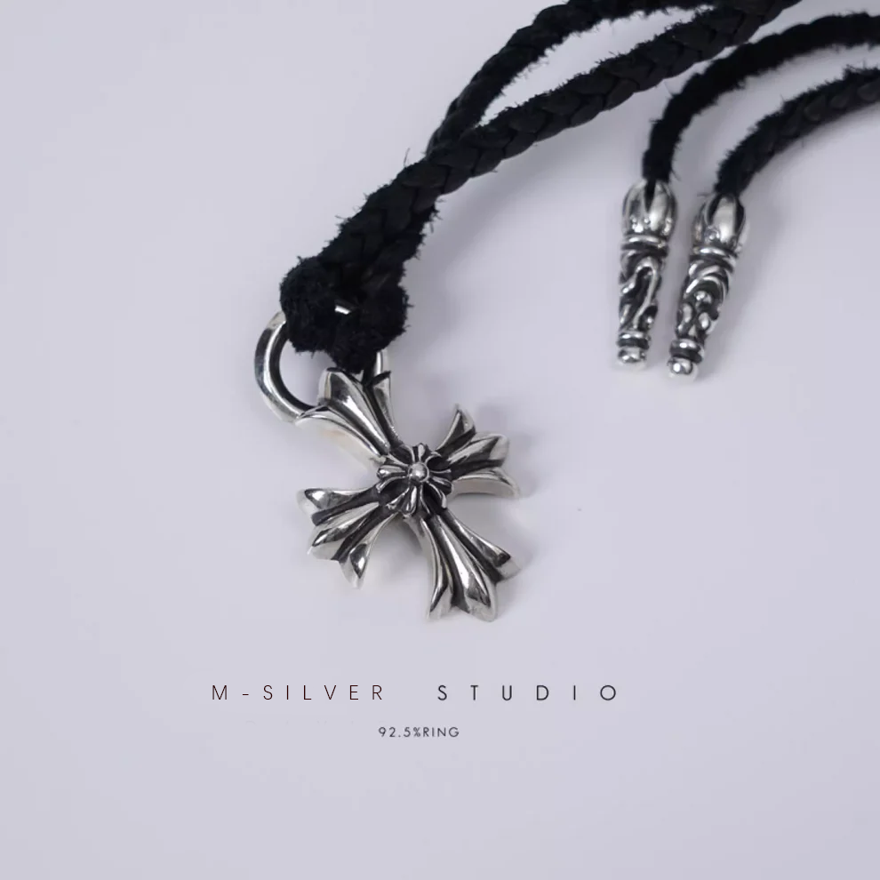 Chrome Hearts Cross Ring - Gothic 925 Sterling Silver Jewelry | David Studio