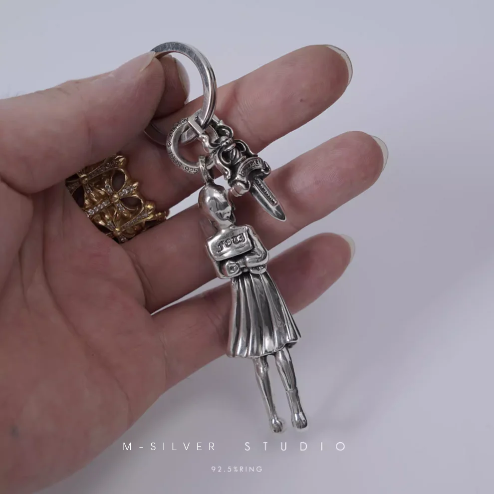 Chrome Hearts Cross Ring - Gothic 925 Sterling Silver Jewelry | David Studio