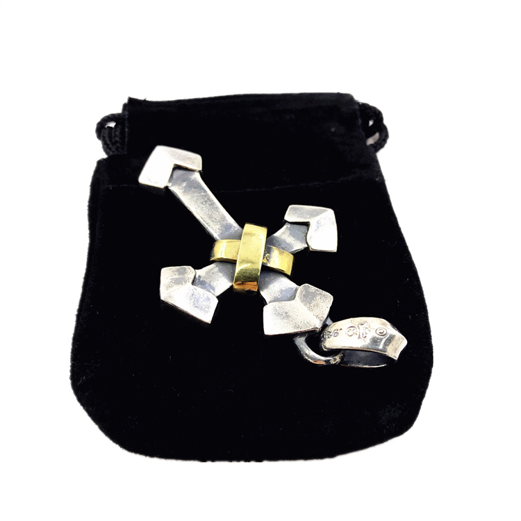 Chrome Hearts Cross Ring - Gothic 925 Sterling Silver Jewelry | David Studio