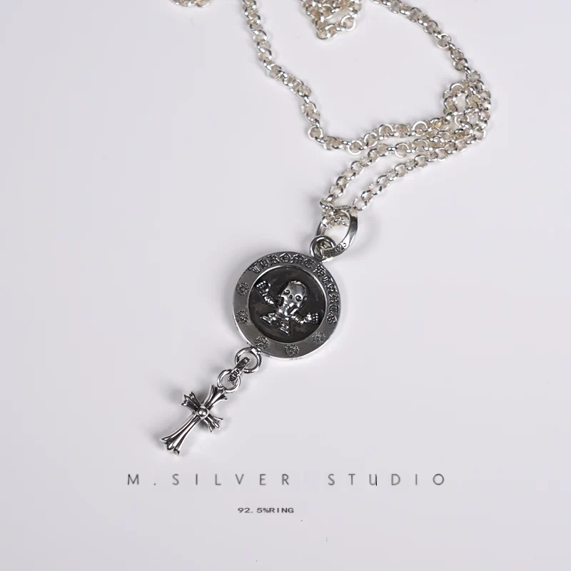 Chrome Hearts Cross Ring - Gothic 925 Sterling Silver Jewelry | David Studio