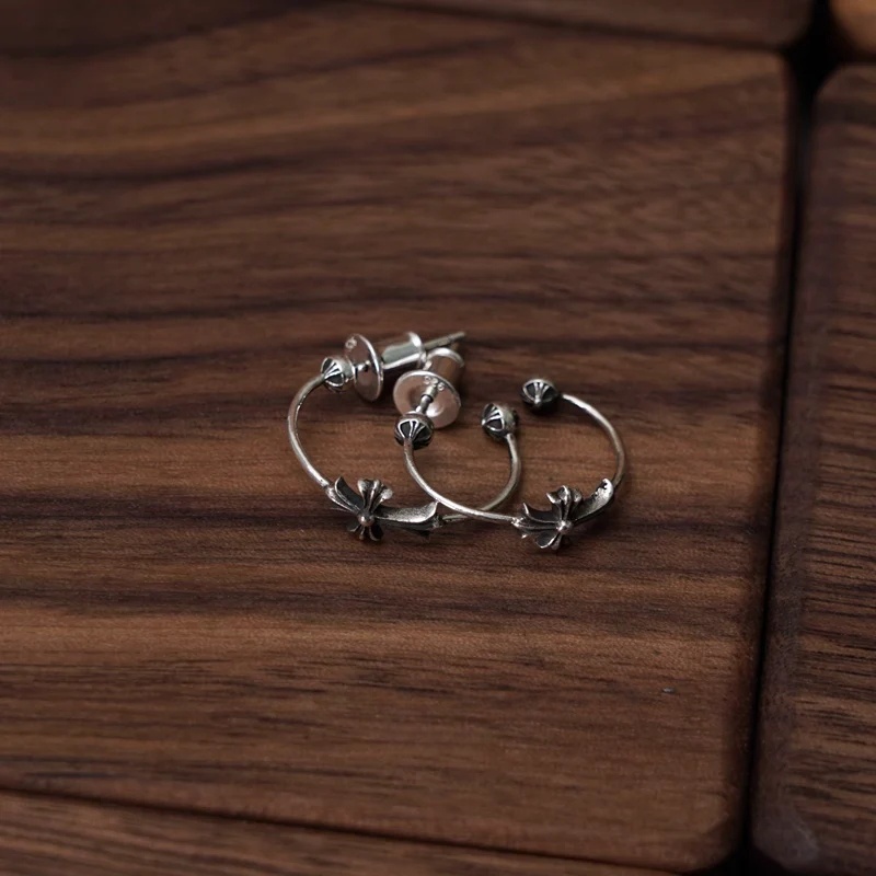 Chrome Hearts Cross Ring - Gothic 925 Sterling Silver Jewelry | David Studio