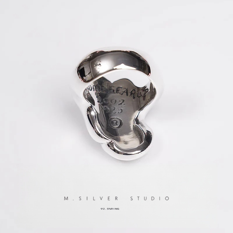 Chrome Hearts Cross Ring - Gothic 925 Sterling Silver Jewelry | David Studio