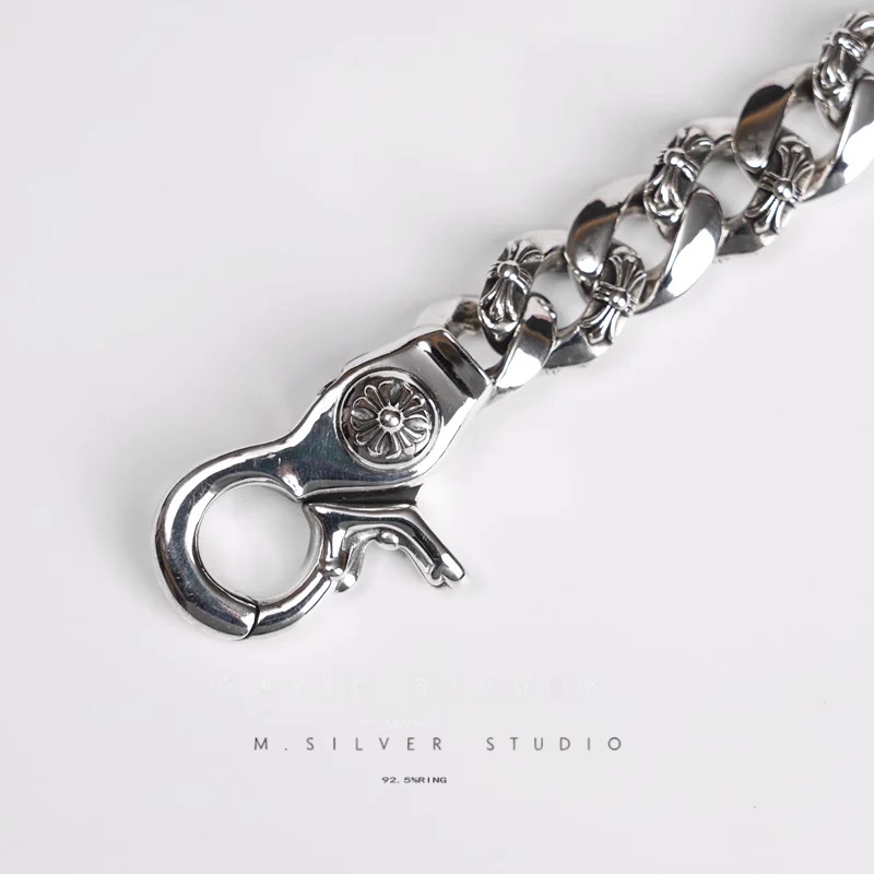 Chrome Hearts Cross Ring - Gothic 925 Sterling Silver Jewelry | David Studio