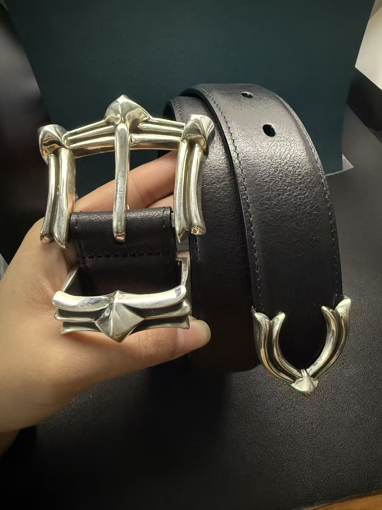 Chrome Hearts Cross Ring - Gothic 925 Sterling Silver Jewelry | David Studio