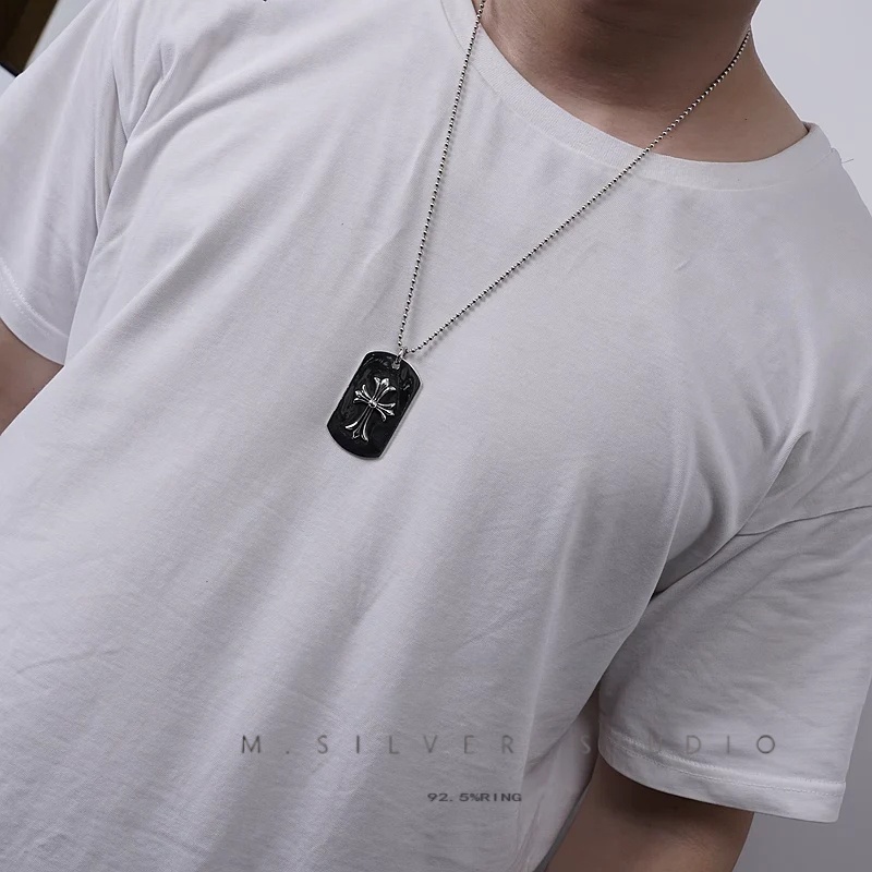 Chrome Hearts Cross Ring - Gothic 925 Sterling Silver Jewelry | David Studio