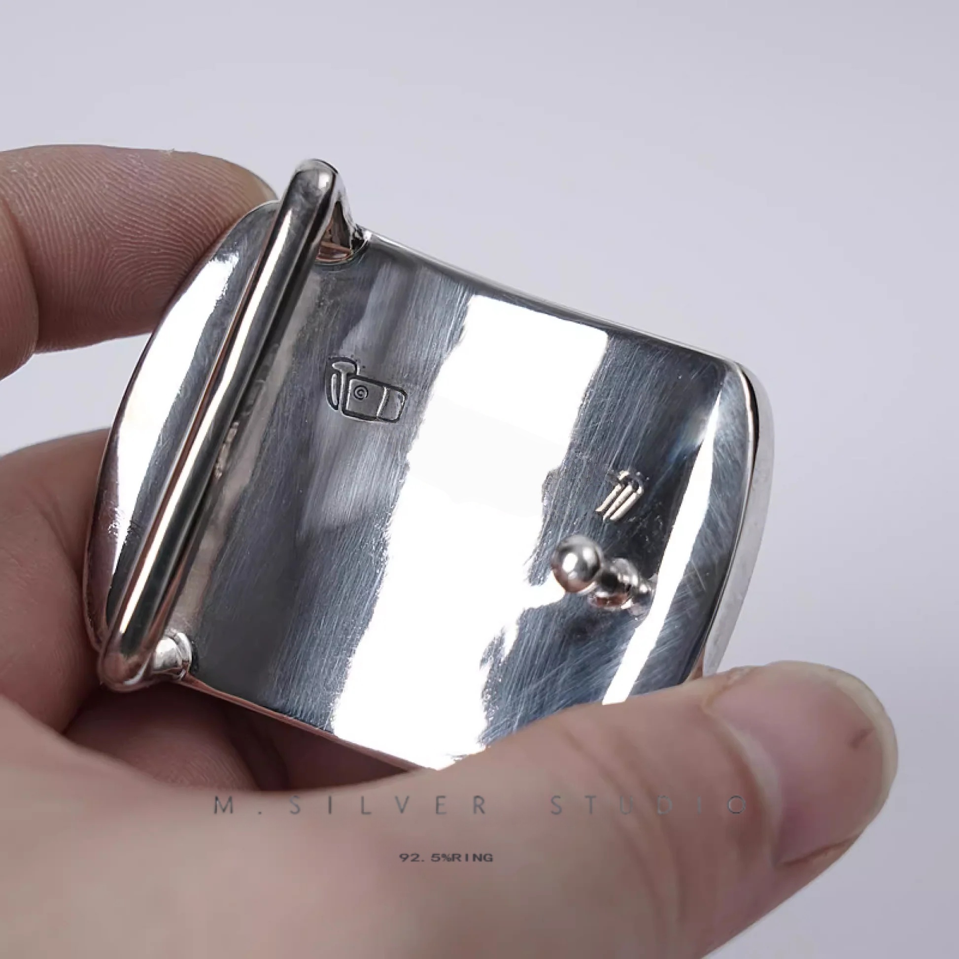 Chrome Hearts Cross Ring - Gothic 925 Sterling Silver Jewelry | David Studio