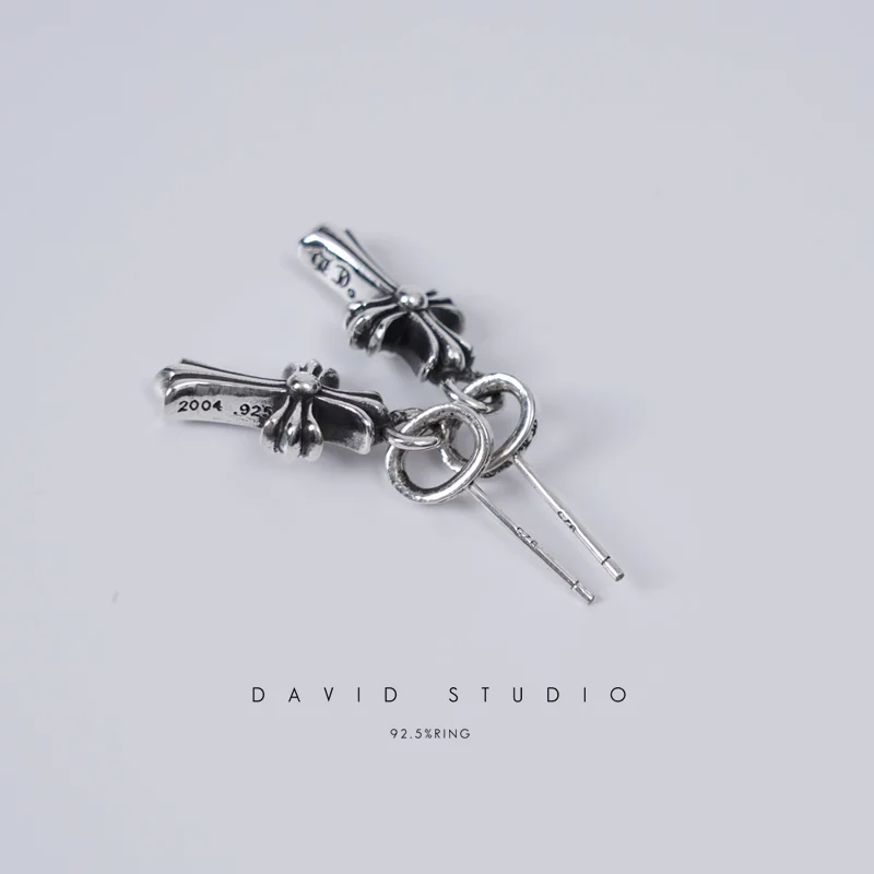 Chrome Hearts Cross Ring - Gothic 925 Sterling Silver Jewelry | David Studio