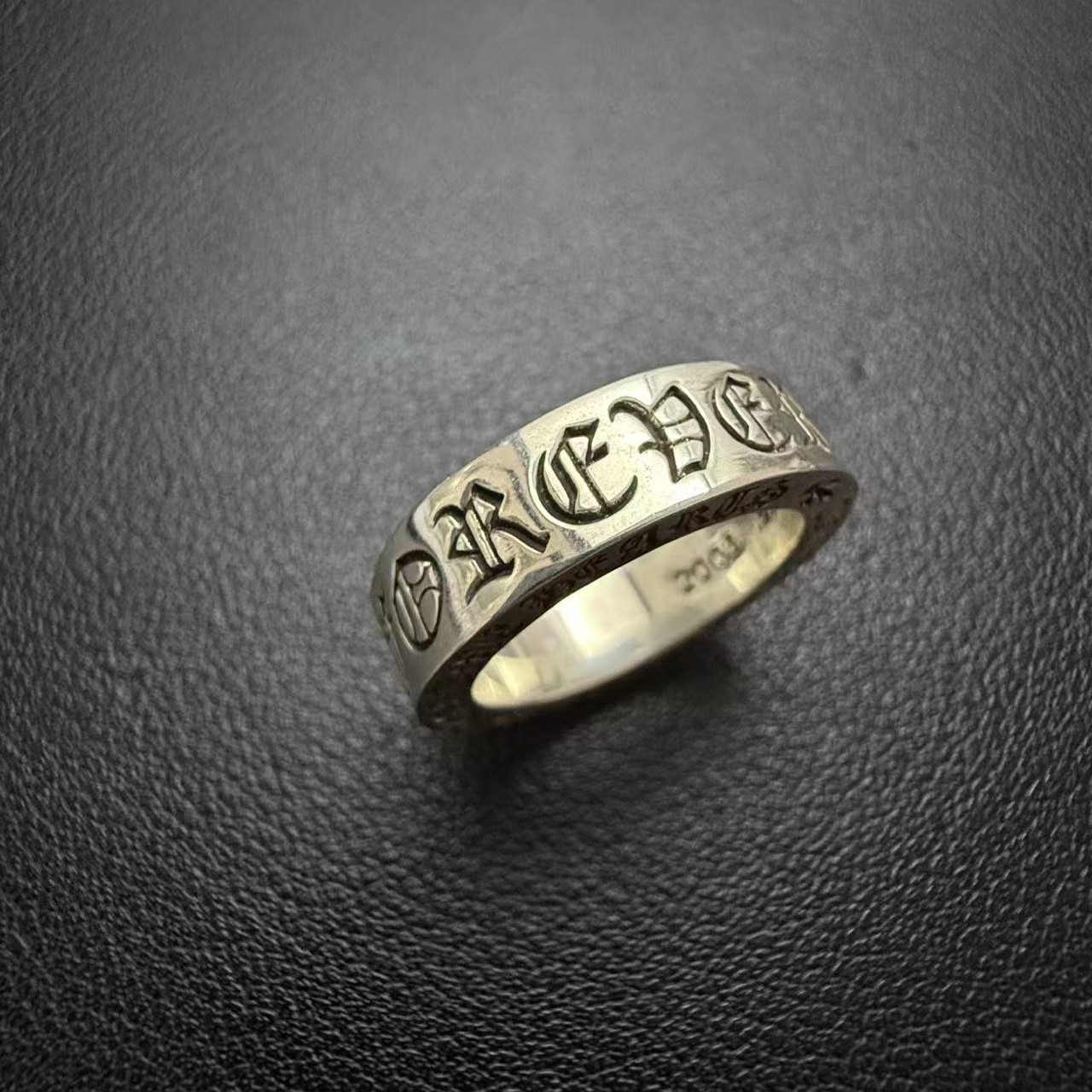 Chrome Hearts Cross Ring - Gothic 925 Sterling Silver Jewelry | David Studio