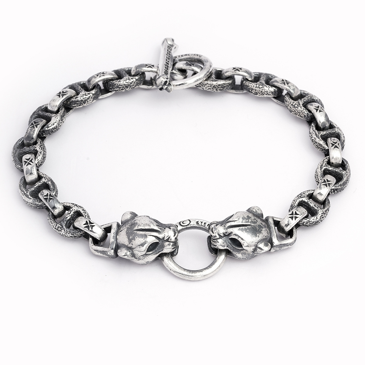 Chrome Hearts Cross Ring - Gothic 925 Sterling Silver Jewelry | David Studio