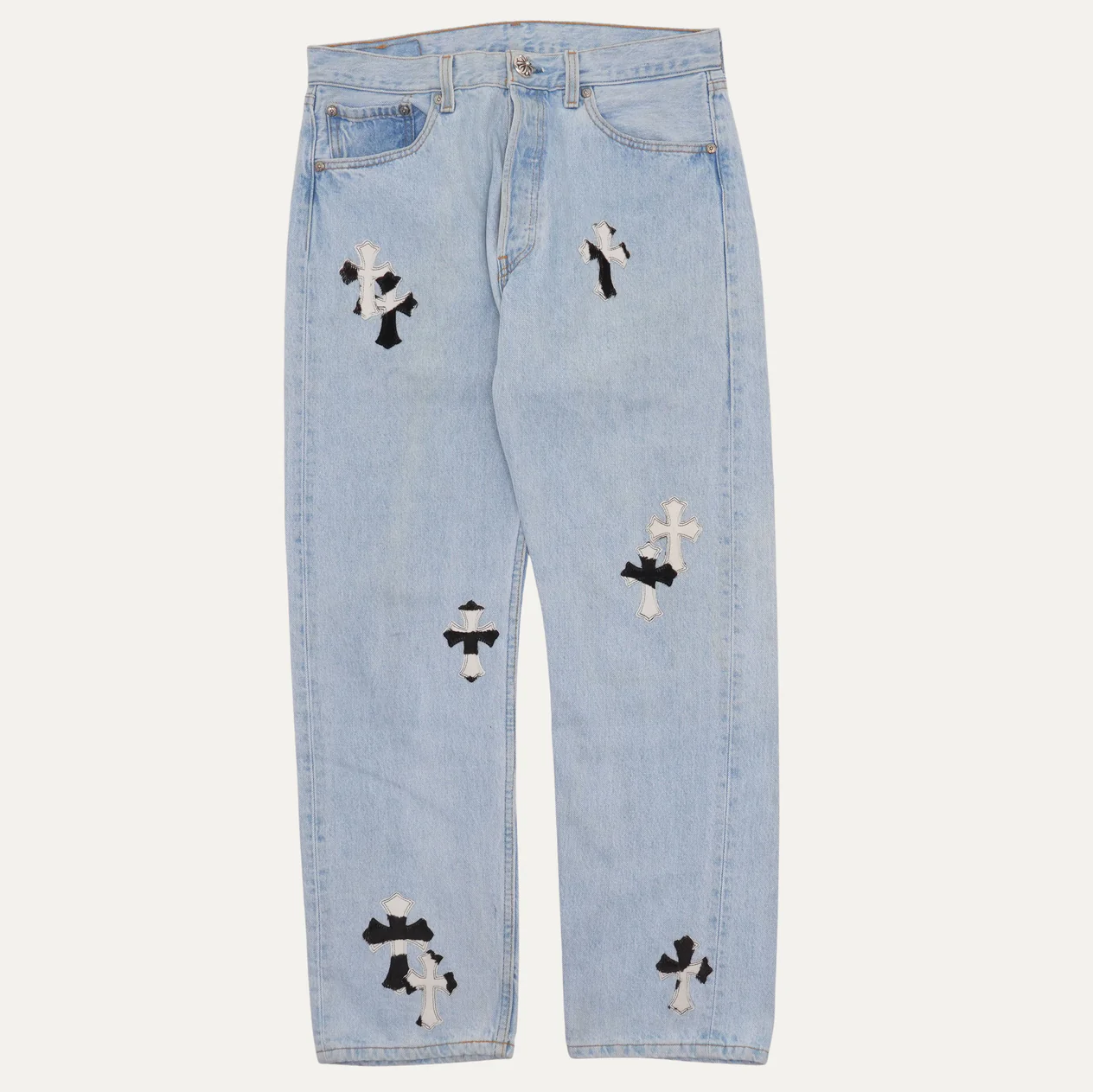 Chrome Hearts Cross Ring - Gothic 925 Sterling Silver Jewelry | David Studio