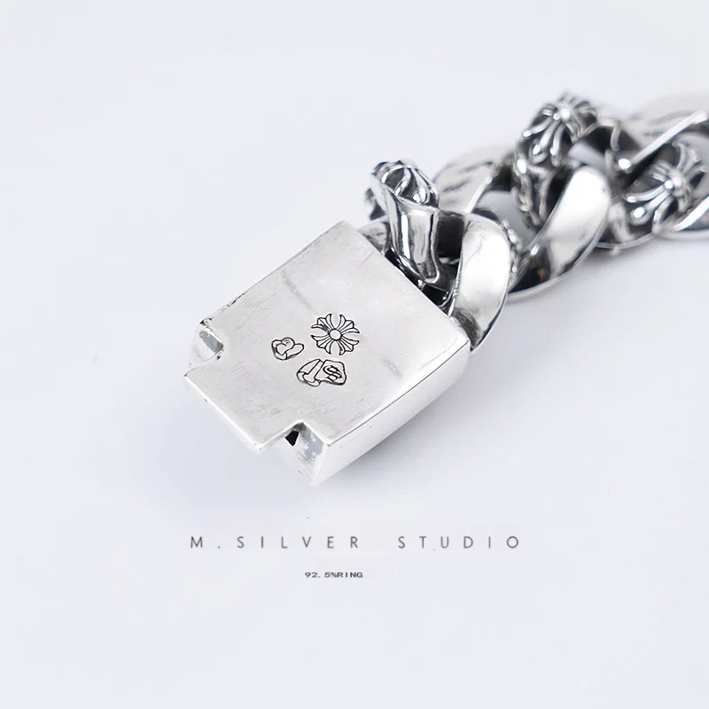 Chrome Hearts Cross Ring - Gothic 925 Sterling Silver Jewelry | David Studio