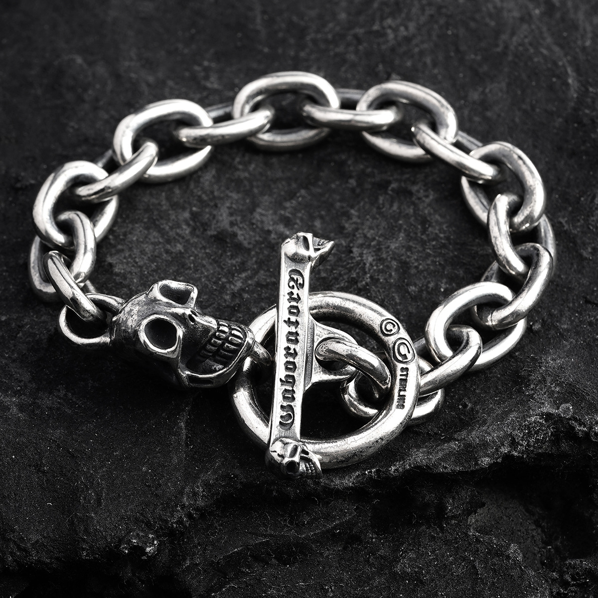 Chrome Hearts Cross Ring - Gothic 925 Sterling Silver Jewelry | David Studio