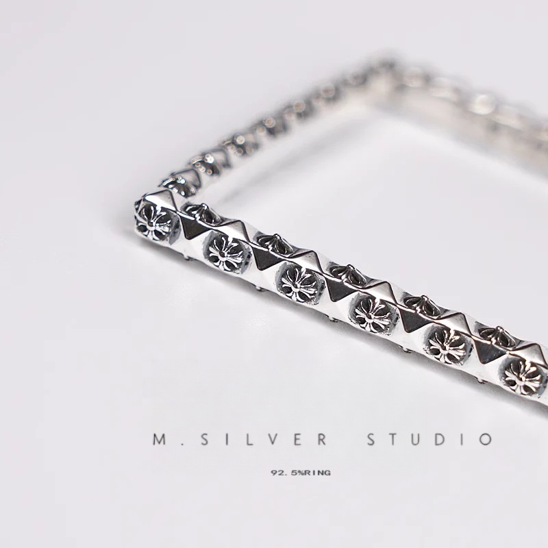 Chrome Hearts Cross Ring - Gothic 925 Sterling Silver Jewelry | David Studio