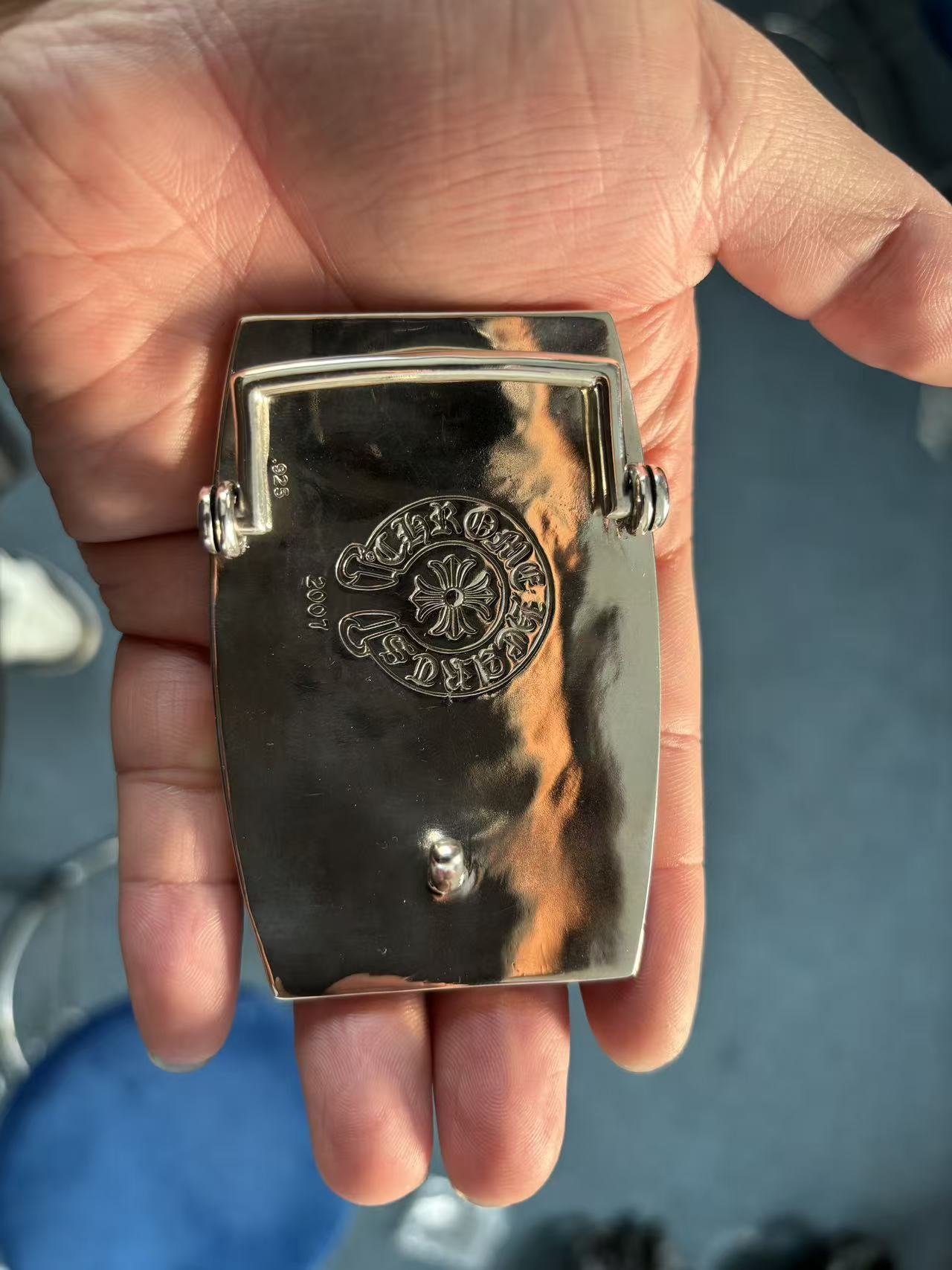 Chrome Hearts Cross Ring - Gothic 925 Sterling Silver Jewelry | David Studio