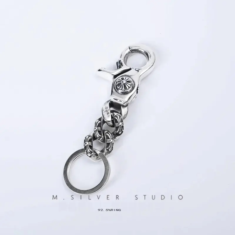 Chrome Hearts Cross Ring - Gothic 925 Sterling Silver Jewelry | David Studio