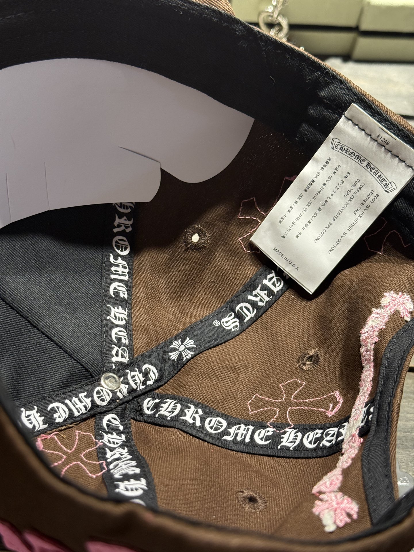 Chrome Hearts Cross Ring - Gothic 925 Sterling Silver Jewelry | David Studio