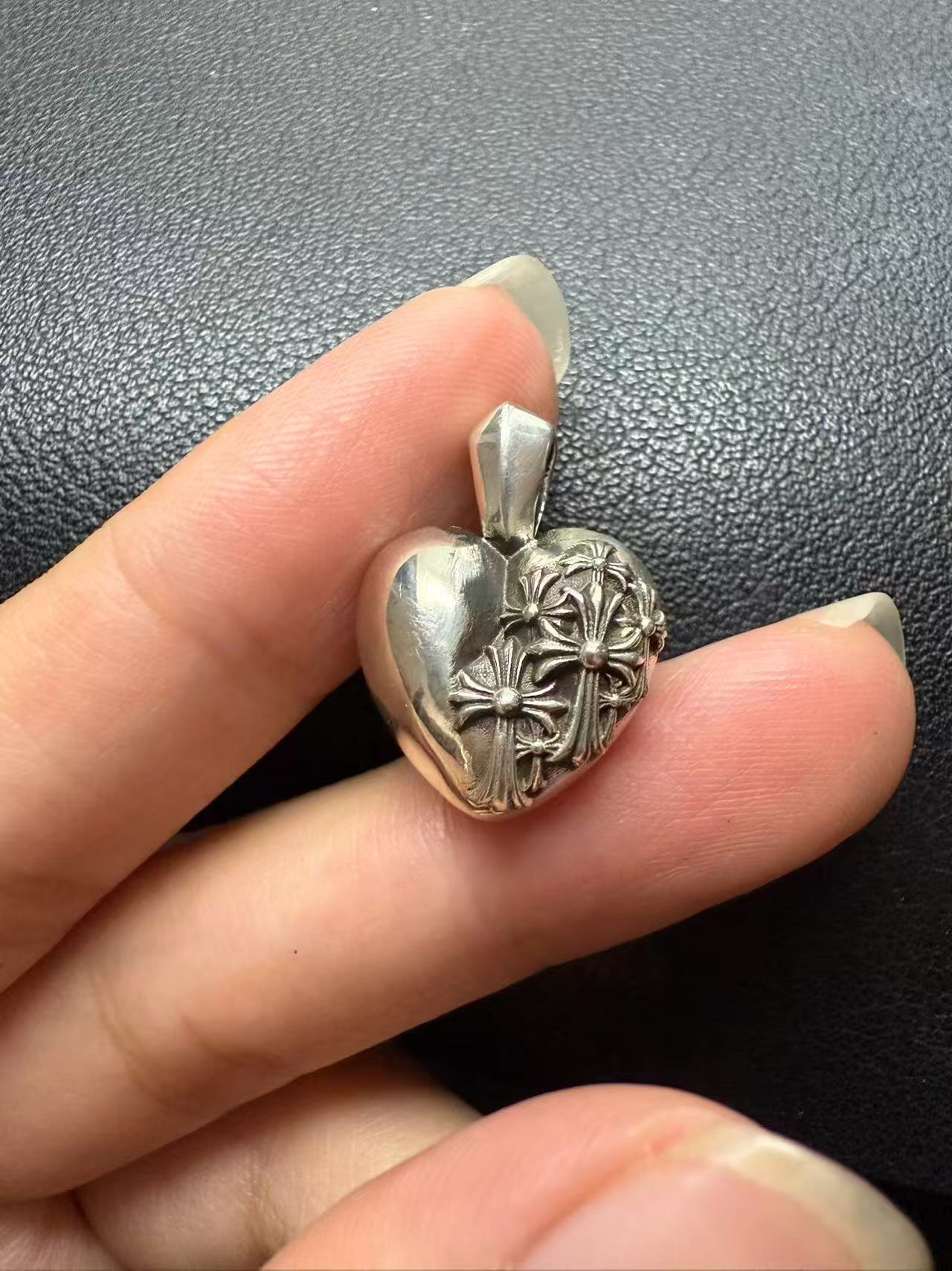 Chrome Hearts Cross Ring - Gothic 925 Sterling Silver Jewelry | David Studio