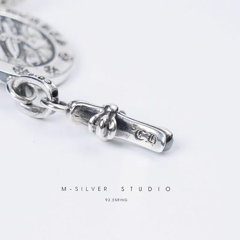 Chrome Hearts Cross Ring - Gothic 925 Sterling Silver Jewelry | David Studio