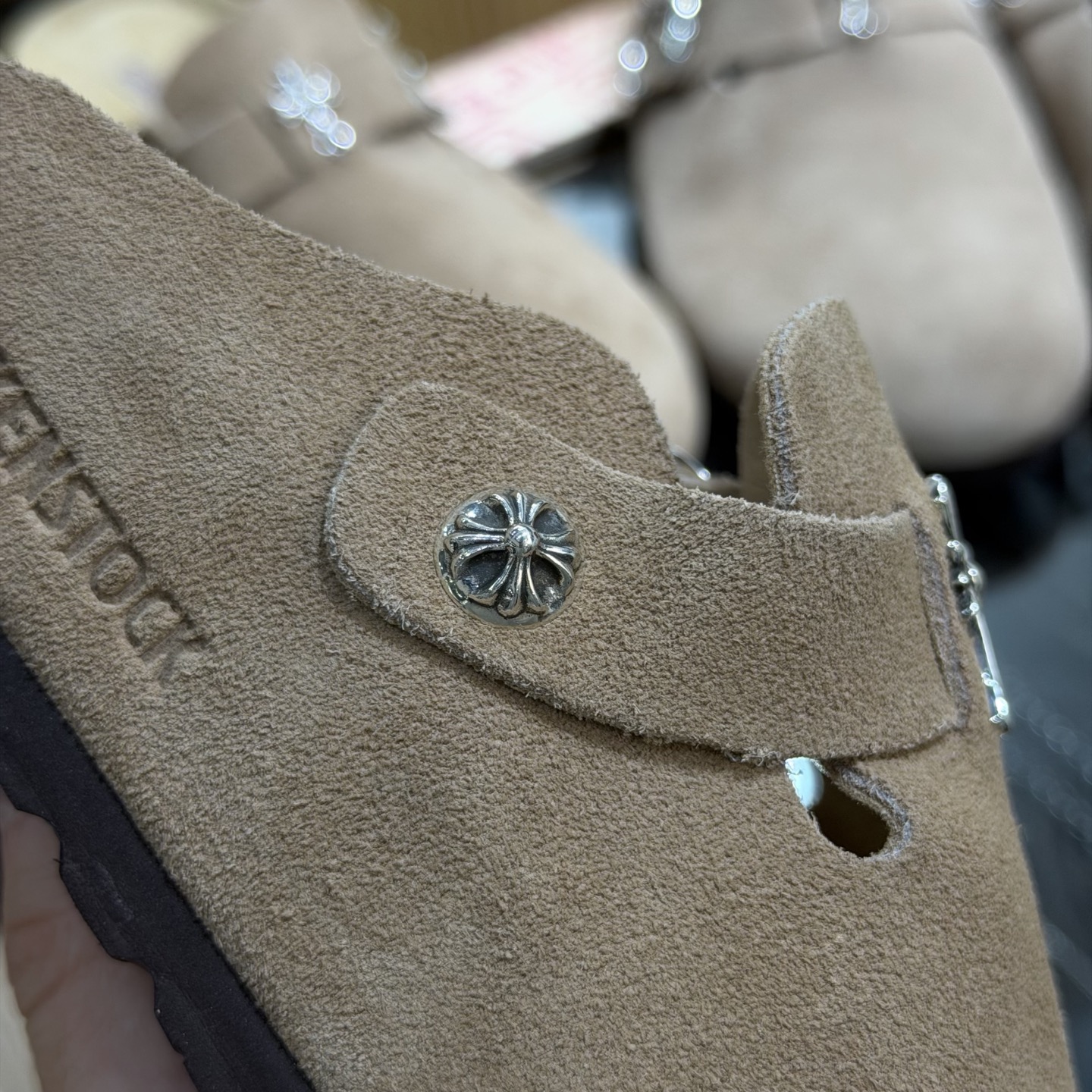 Chrome Hearts Cross Ring - Gothic 925 Sterling Silver Jewelry | David Studio