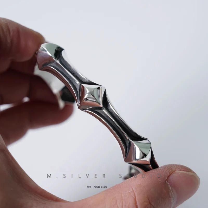 Chrome Hearts Cross Ring - Gothic 925 Sterling Silver Jewelry | David Studio