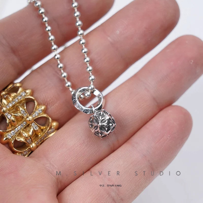 Chrome Hearts Cross Ring - Gothic 925 Sterling Silver Jewelry | David Studio