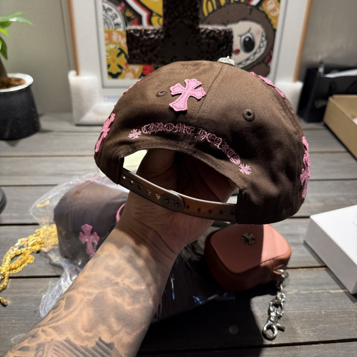 Chrome Hearts Cross Ring - Gothic 925 Sterling Silver Jewelry | David Studio