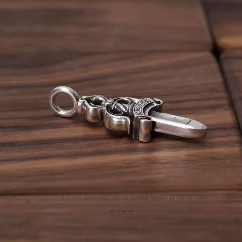 Chrome Hearts Cross Ring - Gothic 925 Sterling Silver Jewelry | David Studio