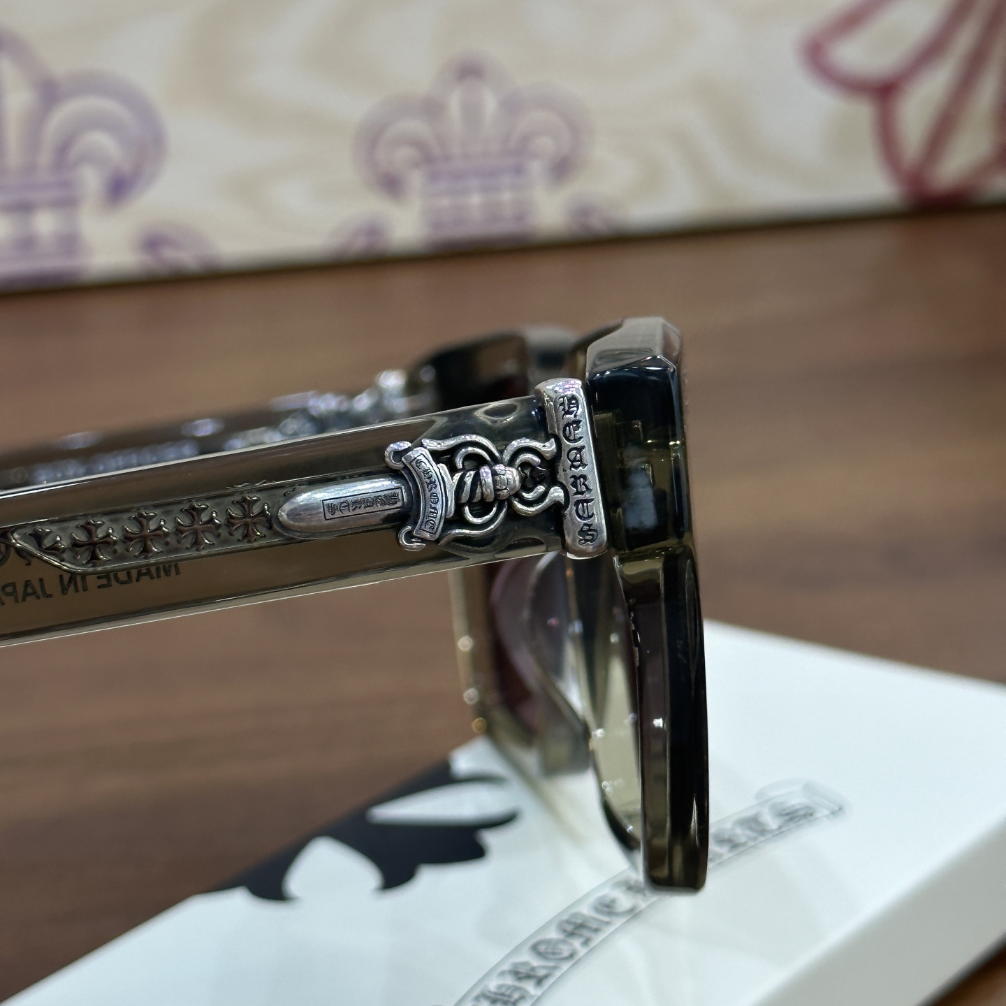 Chrome Hearts Cross Ring - Gothic 925 Sterling Silver Jewelry | David Studio