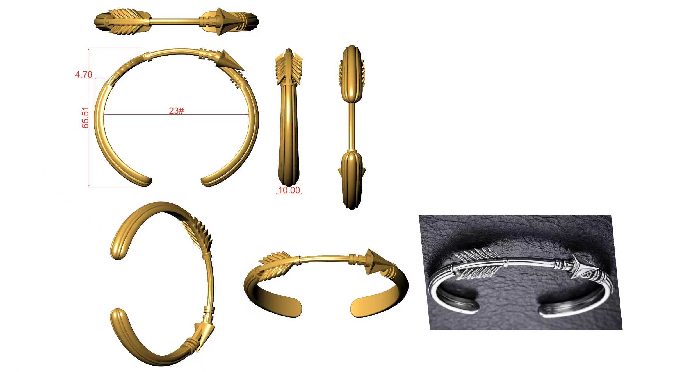 Chrome Hearts Cross Ring - Gothic 925 Sterling Silver Jewelry | David Studio