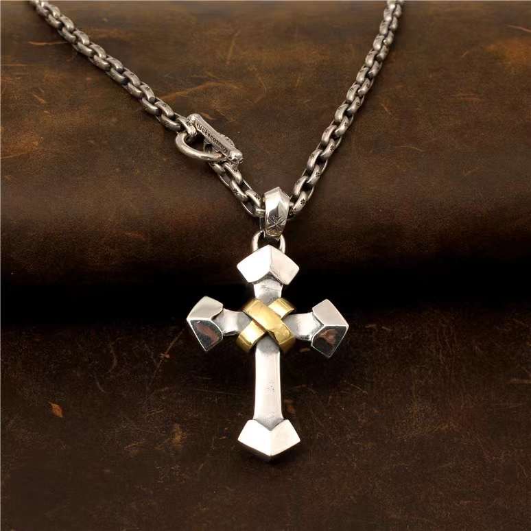 Chrome Hearts Cross Ring - Gothic 925 Sterling Silver Jewelry | David Studio