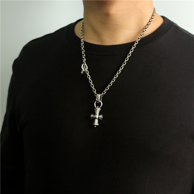 Chrome Hearts Cross Ring - Gothic 925 Sterling Silver Jewelry | David Studio