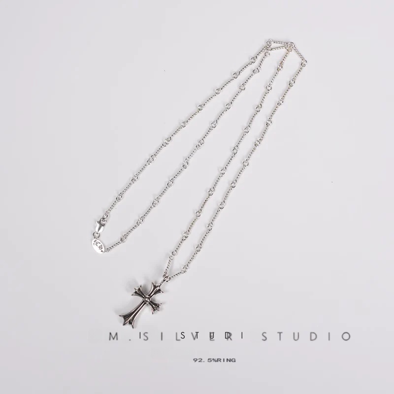 Chrome Hearts Cross Ring - Gothic 925 Sterling Silver Jewelry | David Studio