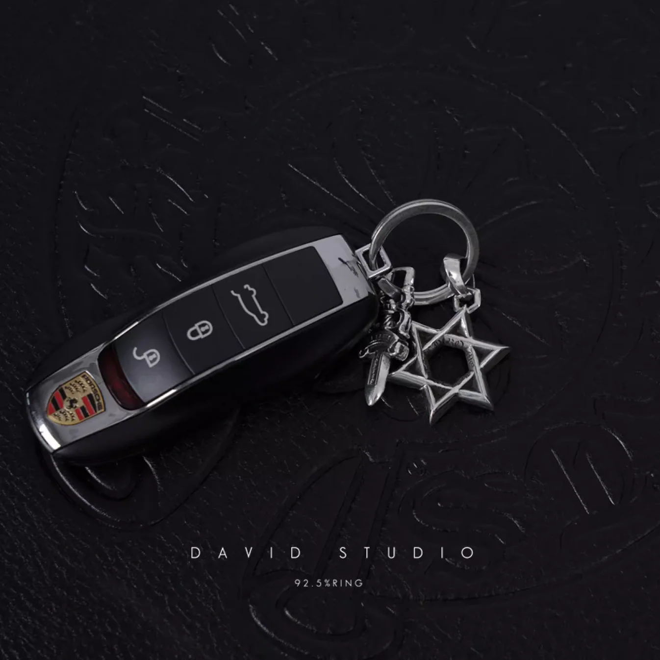 Chrome Hearts Cross Ring - Gothic 925 Sterling Silver Jewelry | David Studio