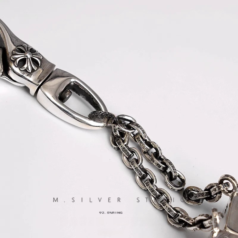 Chrome Hearts Cross Ring - Gothic 925 Sterling Silver Jewelry | David Studio