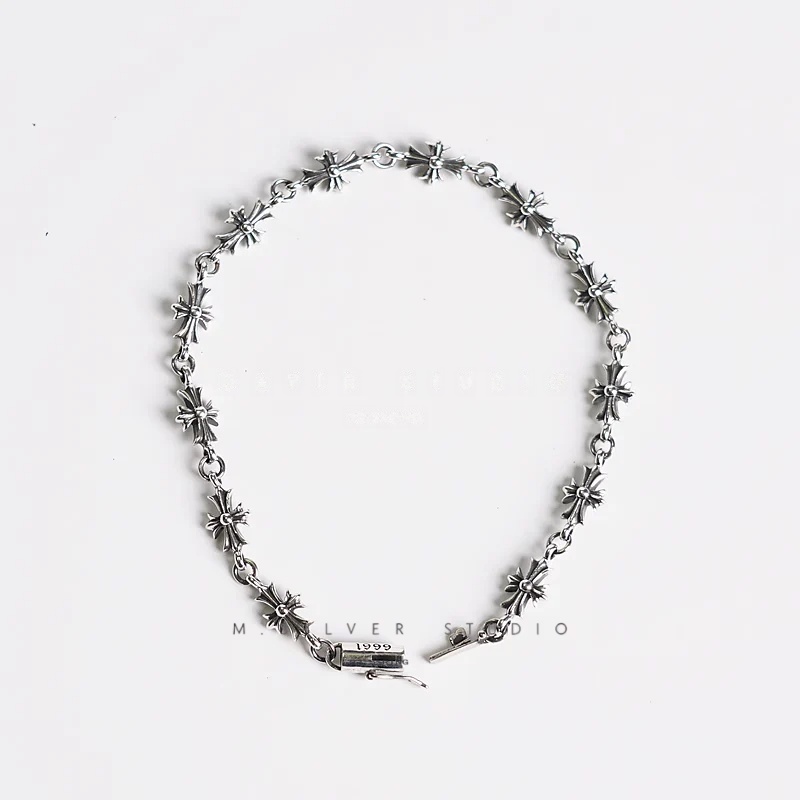 Chrome Hearts Cross Ring - Gothic 925 Sterling Silver Jewelry | David Studio