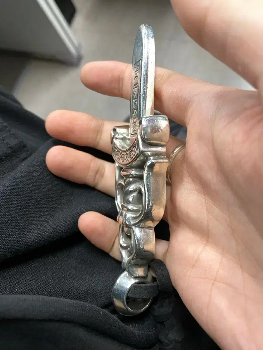 Chrome Hearts Cross Ring - Gothic 925 Sterling Silver Jewelry | David Studio