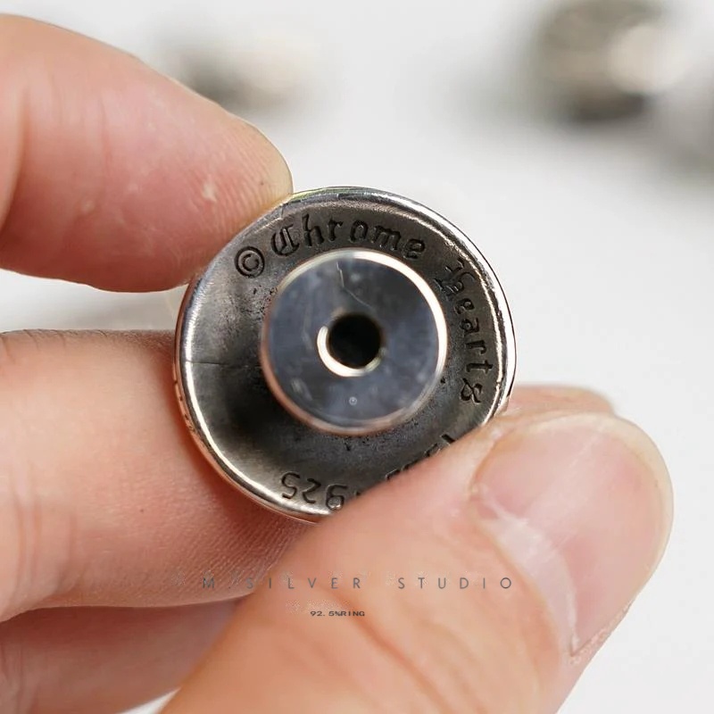 Chrome Hearts Cross Ring - Gothic 925 Sterling Silver Jewelry | David Studio