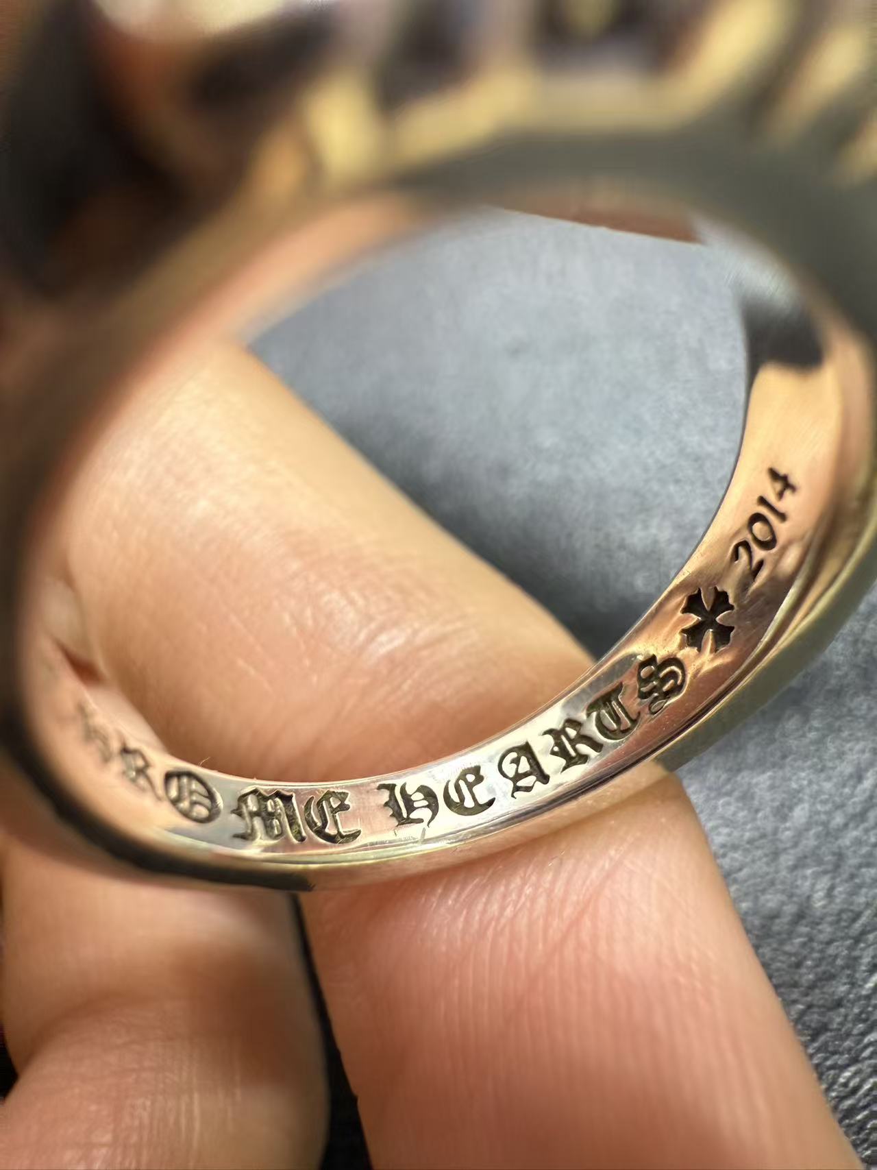 Chrome Hearts Cross Ring - Gothic 925 Sterling Silver Jewelry | David Studio