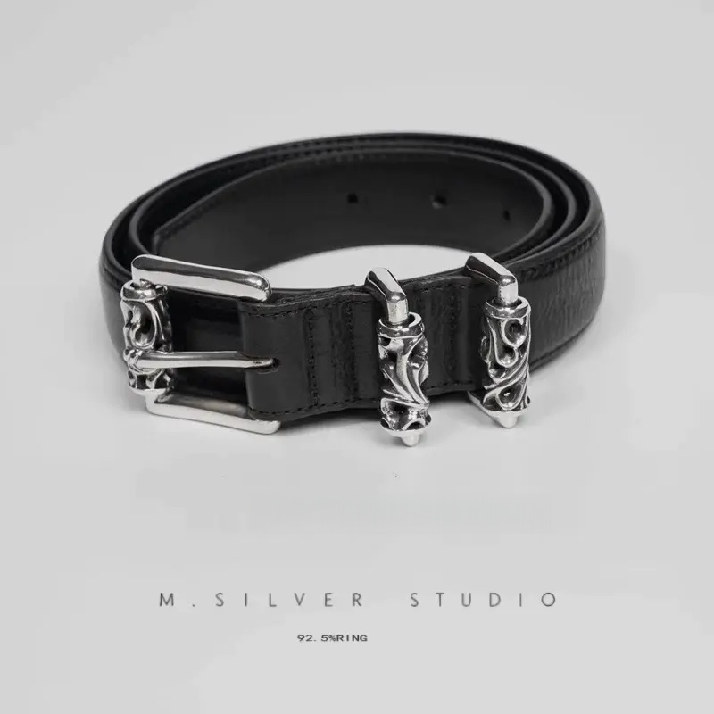 Chrome Hearts Cross Ring - Gothic 925 Sterling Silver Jewelry | David Studio