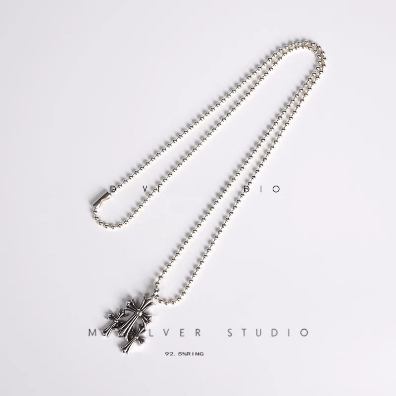 Chrome Hearts Cross Ring - Gothic 925 Sterling Silver Jewelry | David Studio