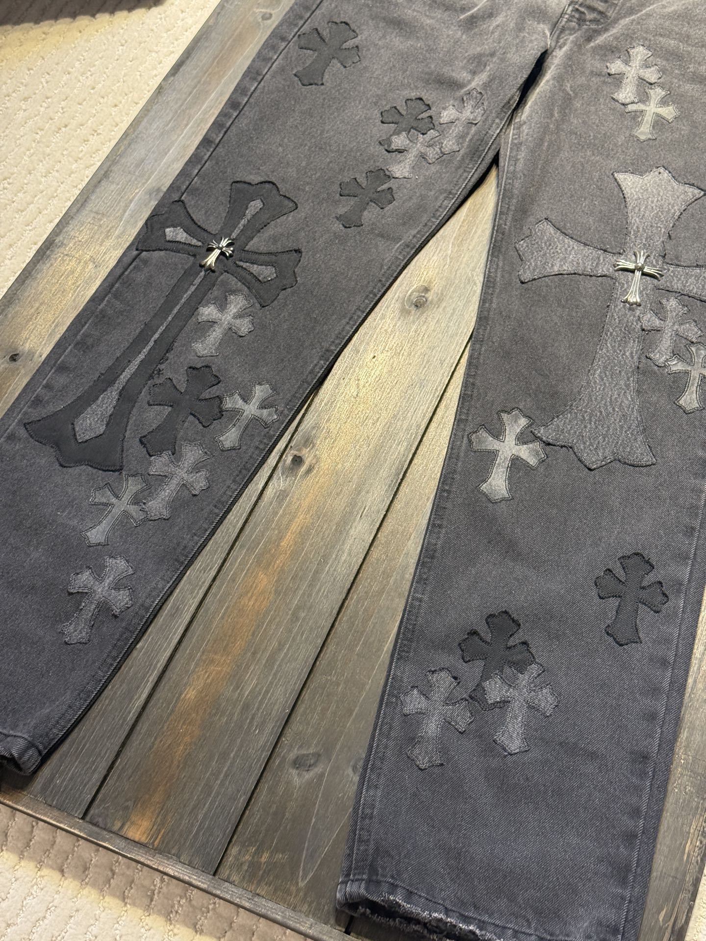 Chrome Hearts Cross Ring - Gothic 925 Sterling Silver Jewelry | David Studio