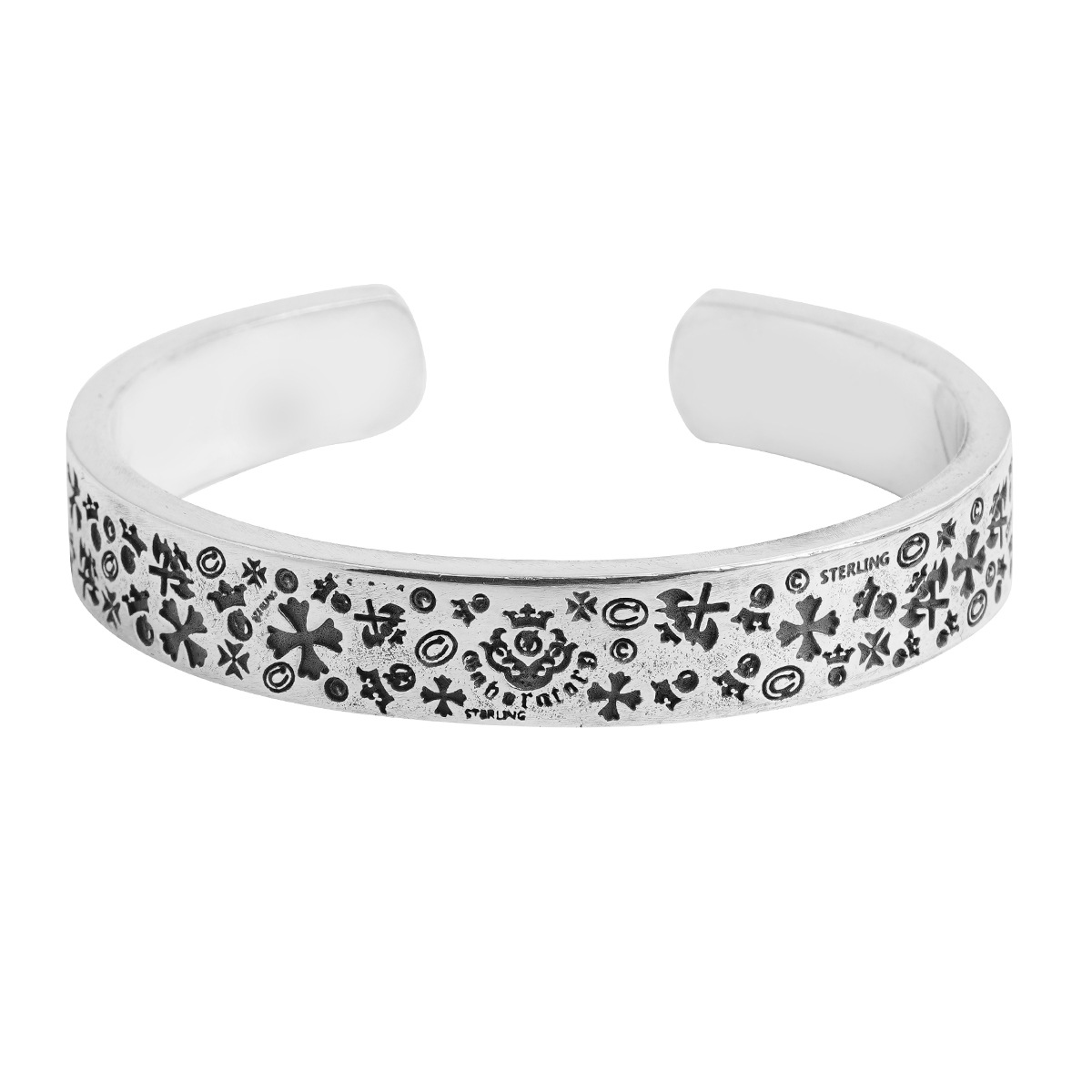 Chrome Hearts Cross Ring - Gothic 925 Sterling Silver Jewelry | David Studio