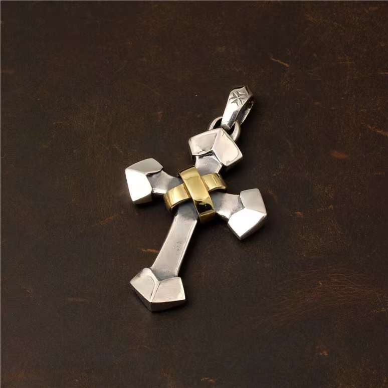 Chrome Hearts Cross Ring - Gothic 925 Sterling Silver Jewelry | David Studio