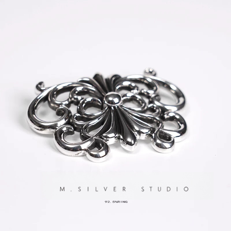 Chrome Hearts Cross Ring - Gothic 925 Sterling Silver Jewelry | David Studio