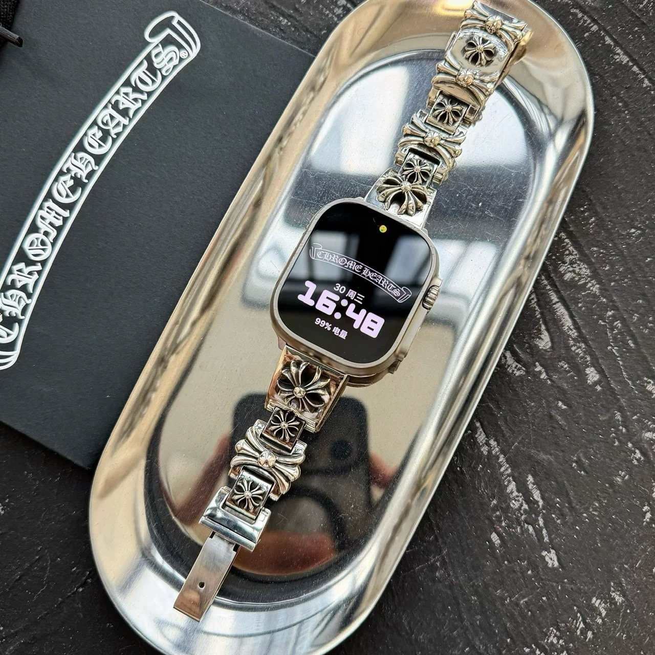 Chrome Hearts Cross Ring - Gothic 925 Sterling Silver Jewelry | David Studio