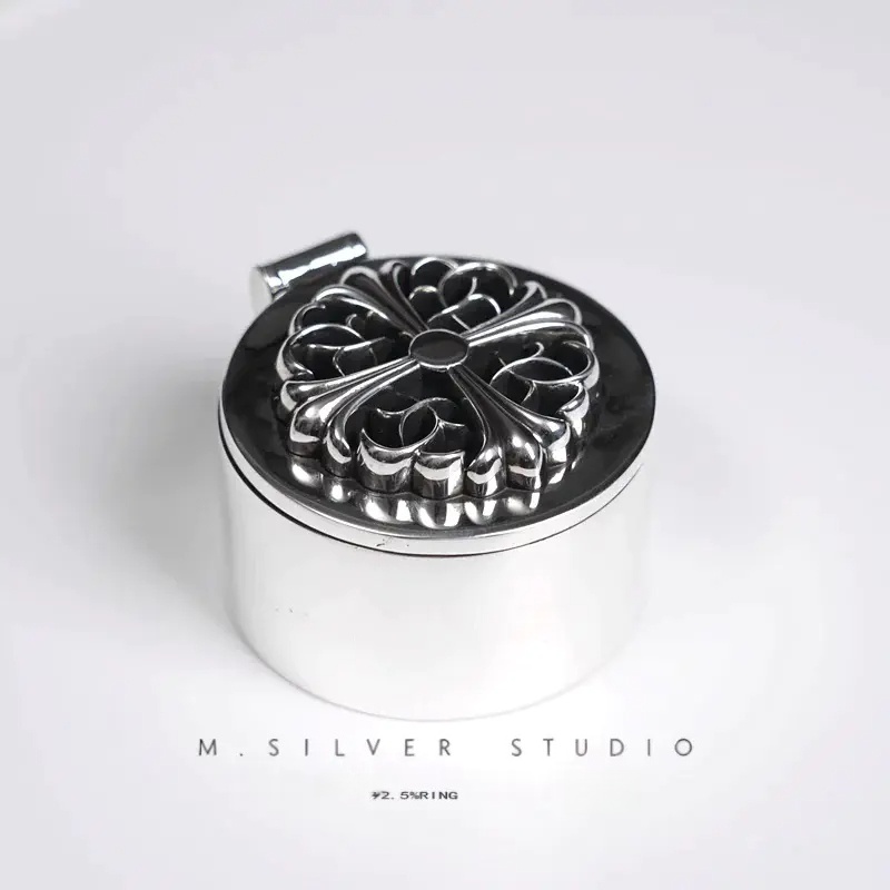 Chrome Hearts Cross Ring - Gothic 925 Sterling Silver Jewelry | David Studio