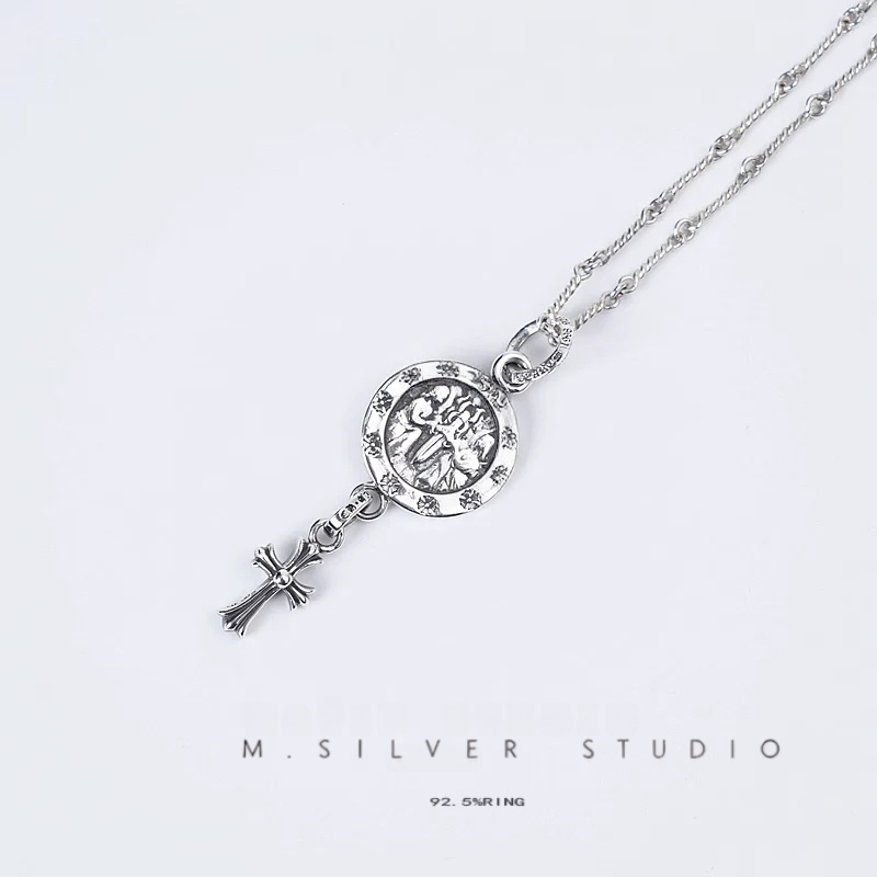 Chrome Hearts Cross Ring - Gothic 925 Sterling Silver Jewelry | David Studio