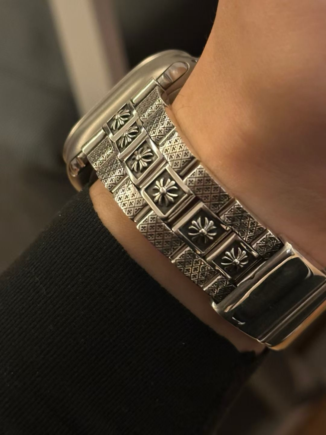 Chrome Hearts Cross Ring - Gothic 925 Sterling Silver Jewelry | David Studio